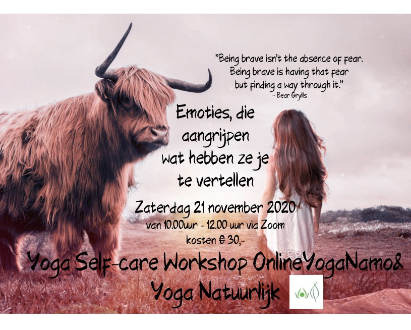 Yoga Self-care workshop 21 november 2020 10.00-12.00 via zoom