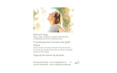 Self-care Yoga 7 Workshops Online via Zoom