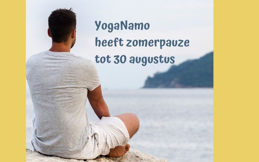 YogaNamo heeft zomerpauze