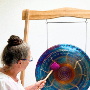 Gong sessie in Enschede